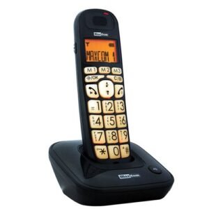 MAXCOM TELEFONO FIJO DEC MC6800 BLACK