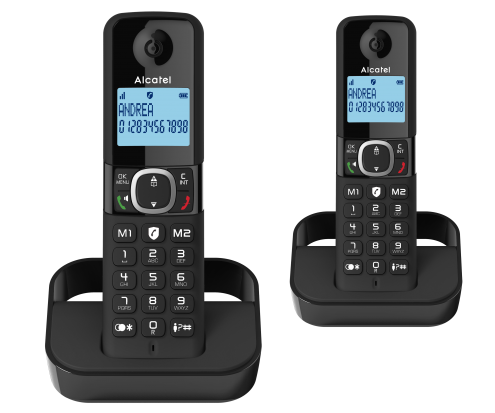 ALCATEL TELEFONO DEC F860 DUO NEGRO