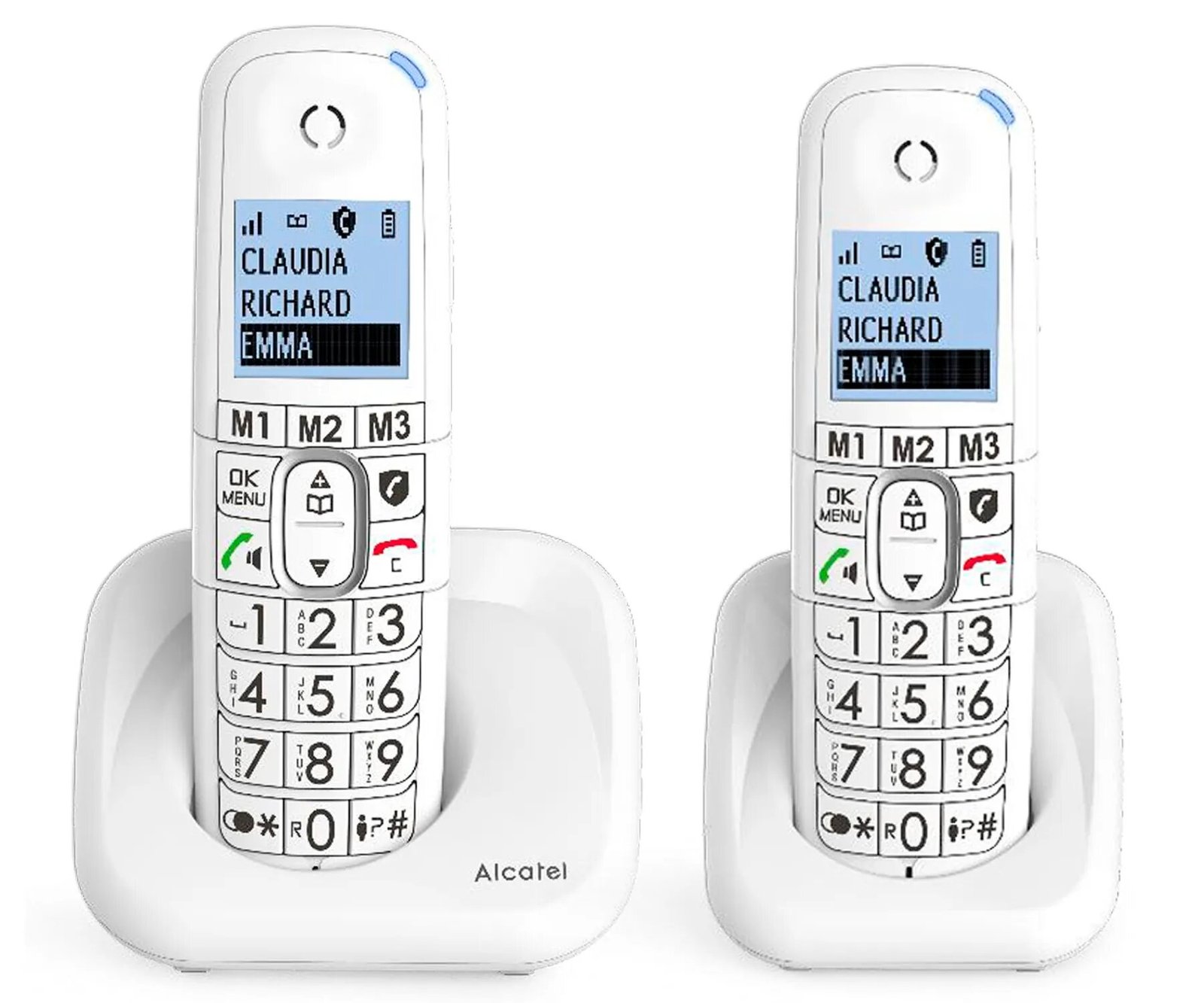 ALCATEL TELEFONO DEC XL785 DUO WHITE