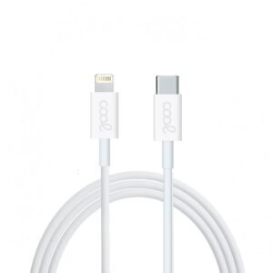 COOL CABLE USB TIPO-C A LIGHTNING (1.2 METROS) BLANCO
