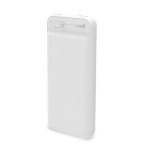 COOL BATERIA EXTERNA POWER BANK 10.000 MAH (2 X USB / 2A) BOSTON BLANCO