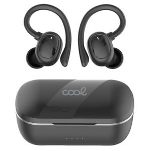 COOL AURICULARES STEREO BLUETOOTH EARBUDS INALÁMBRICOS FIT SPORT NEGRO