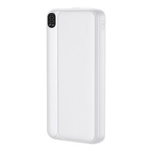 COOL BATERIA EXTERNA UNIVERSAL POWER BANK 10.000 MAH (TIPO-C / LIGHTNING) GRIP BLANCO