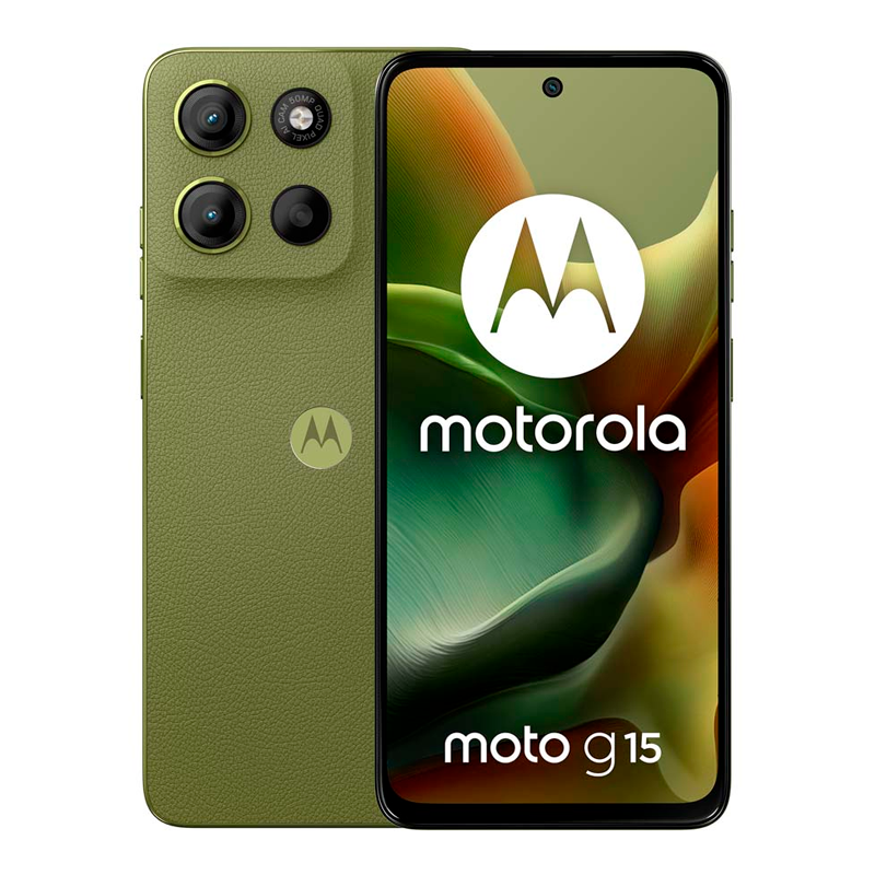 MOTOROLA MOTO G15 6,72" FHD+ 8GB/256GB 8MP/50MP IGUANA GREEN