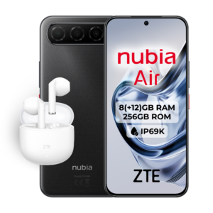 ZTE NUBIA AIR 6,78" FHD+ 8+12GB/256GB 20MP/50MP (5G) TITANIUM BLACK