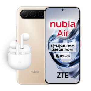 ZTE NUBIA AIR 6,78" FHD+ 8+12GB/256GB 20MP/50MP (5G) TITANIUM DESERT
