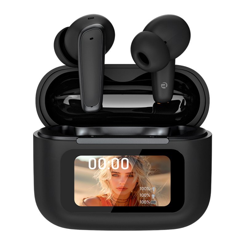 COOL AURICULARES STEREO BLUETOOTH EARBUDS TWS IRIA AI (ANC, TRADUCCIÓN, IA) NEGRO