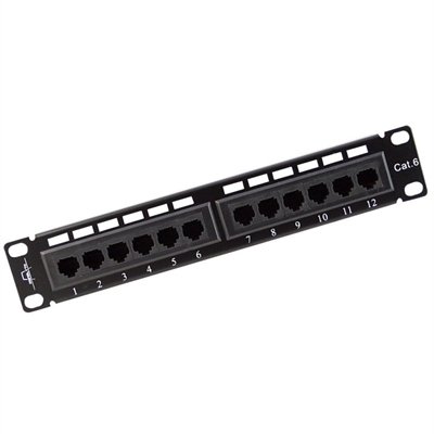 Monolyth Patch Panel 12 Puertos 10" UTP Cat. 6 1 Monolyth Patch Panel 12 Puertos 10" UTP Cat. 6