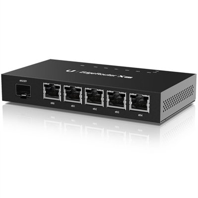 Ubiquiti EdgeRouter X ER-X-SFP 5xGB 1xSFP PoE 1 Ubiquiti EdgeRouter X ER-X-SFP 5xGB 1xSFP PoE