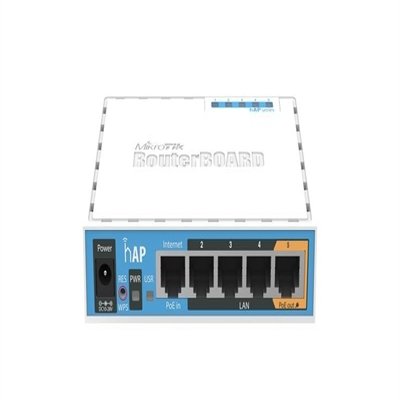 MikroTik RB951Ui-2nD hAP 5x10/100 2.4GHz L4 1 MikroTik RB951Ui-2nD hAP 5x10/100 2.4GHz L4