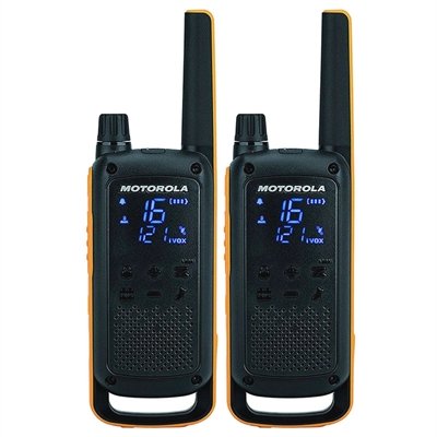 MOTOROLA T82 Walkie Talkie 10Km 16CH Pack Duo 1 MOTOROLA T82 Walkie Talkie 10Km 16CH Pack Duo