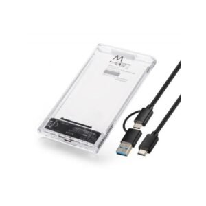 EWENT Carcasa USB3.2 Gen1 para SATA2.5"USB-C+A Tra