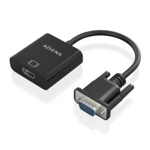 Aisens Conversor SVGA/M+JACK3.5/H+MicroB/H HDMI/H