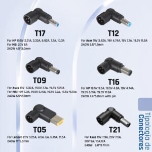 iggual Cargador Universal Automático CUA-6T-240W