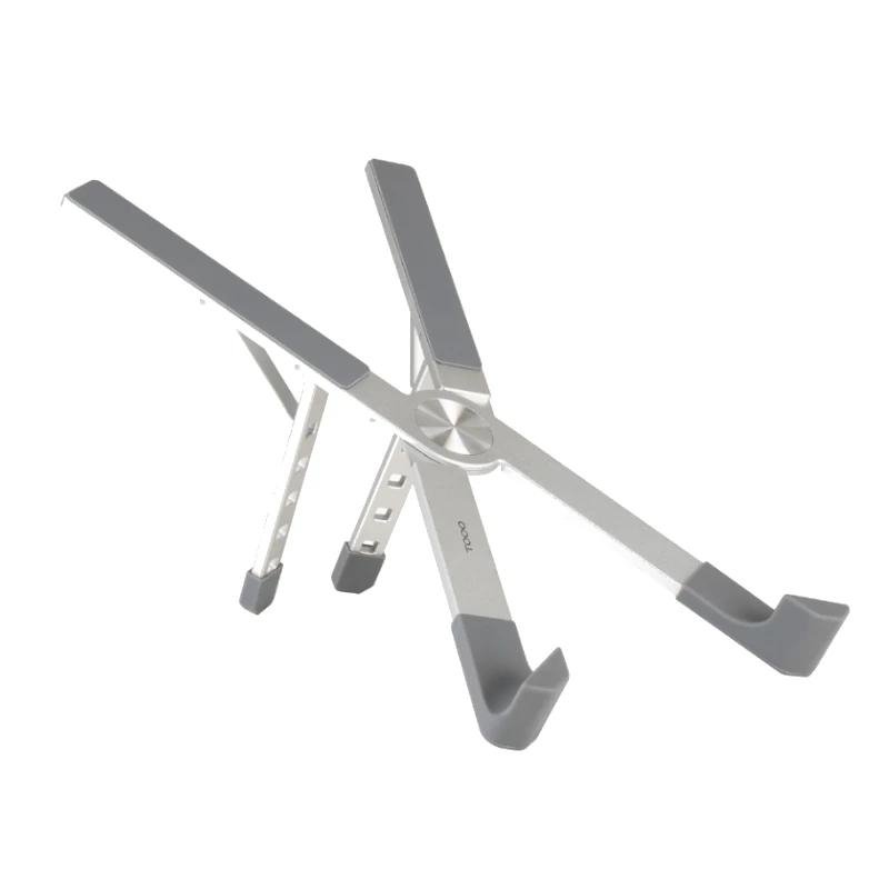 Tooq Soporte plegable dispositivos hasta 17" Plata