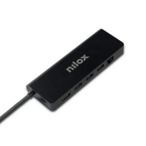Nilox Docking Station UsbC 8 EN 1 Dual 4K 1000Mbps