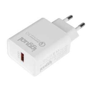 iggual Cargador 1xUSB-A carga rápida QC3.0 18W