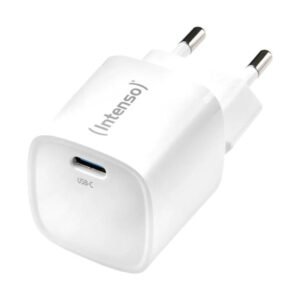 Intenso | Cargador pared GaN W30C² USB-C Blanco