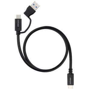 Nanocable Cable USB-C+USB-A/USB-C 3.2 GEN2 2 M