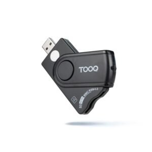 Tooq TQR-3012B Lector DNIe, SIM, SD/TF, USB-A