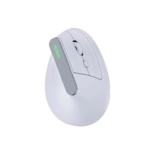 Nilox Ratón Wir Vertical Rec. Silen 1600DPI Blanco