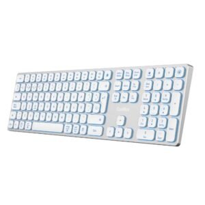 Coolbox Teclado Inal.Retroil. MOONLIGHT B431 Blanc