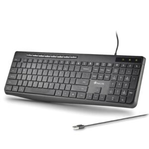 NGS Teclado USB SPECTRA Ultra Slim Silen. USB-A