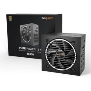 be quiet! Fuente Pure Power 1200W 20+4 pin ATX Neg