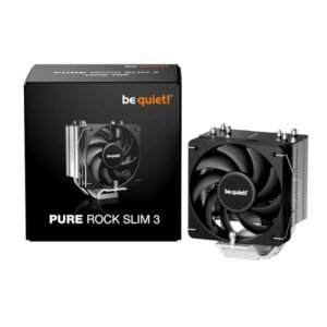 be quiet! Ventilador Pure Rock Slim 3 10 cm Plata