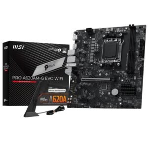MSI Placa Base PRO A620AM-G EVO WIFI DDR5 mATX