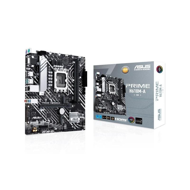 ASUS Placa Base PRIME H610M-A CSM DDR5 mATX 1700 1 ASUS Placa Base PRIME H610M-A CSM DDR5 mATX 1700