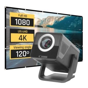 iggual Pack proyector 4K + lona proyección120