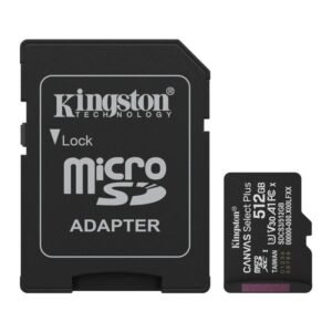 Kingston SDCS3/512GB microSDXC Gen3 150MB/s A1