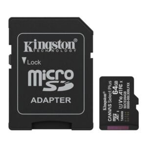Kingston SDCS3/64GB microSDXC Gen3 100MB/s A1