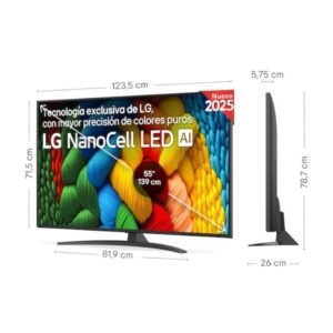 LG 55NANO81A6A TV 55" UHD SMART TV 4K Nanocell