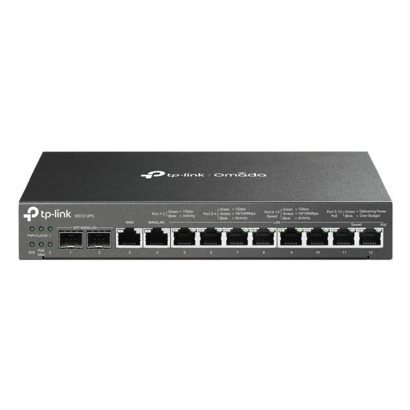 TP-Link ER7212PC Router 8xGbE 2xGb SFP 1xGbE WAN 1 TP-Link ER7212PC Router 8xGbE 2xGb SFP 1xGbE WAN