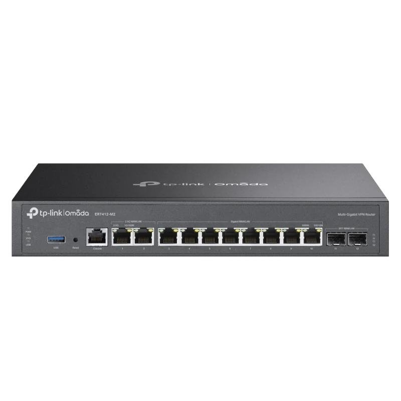 TP-Link ER7412-M2 Router 2x2.5GbE 2xGb SFP 8xGbE 1 TP-Link ER7412-M2 Router 2x2.5GbE 2xGb SFP 8xGbE