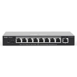 Reyee ES209GC-P Switch 9xGbE (8 PoE/POE+) 120W
