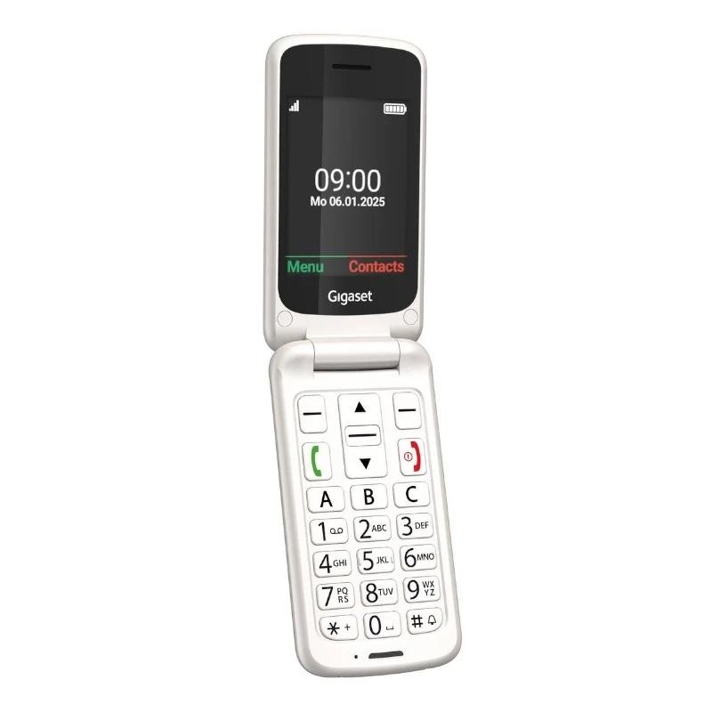 Gigaset Móvil Senior GL595 2.8" SIM Blanco Perla 1 Gigaset Móvil Senior GL595 2.8" SIM Blanco Perla