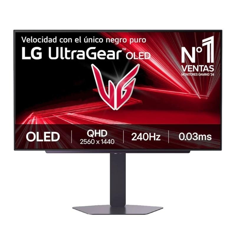 LG 27GX704A-B Monitor 27" OLED 240Hz 2HDMI DP 1 LG 27GX704A-B Monitor 27" OLED 240Hz 2HDMI DP