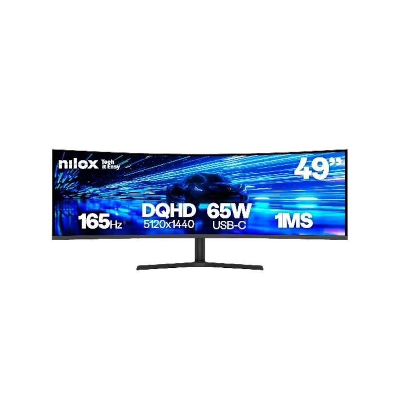 Nilox NXM49CRVDC2 Monitor 49" DQHD 165hz MM AA cur 1 Nilox NXM49CRVDC2 Monitor 49" DQHD 165hz MM AA cur