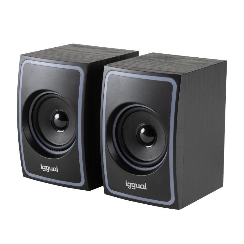 iggual Altavoces 2.0 10W mini-jack + USB Bluetooth 1 iggual Altavoces 2.0 10W mini-jack + USB Bluetooth